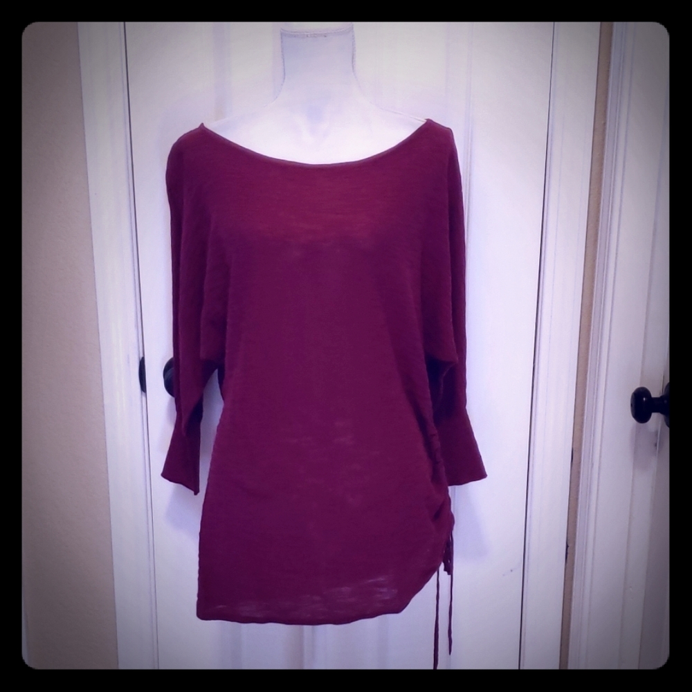 Express wine sweater